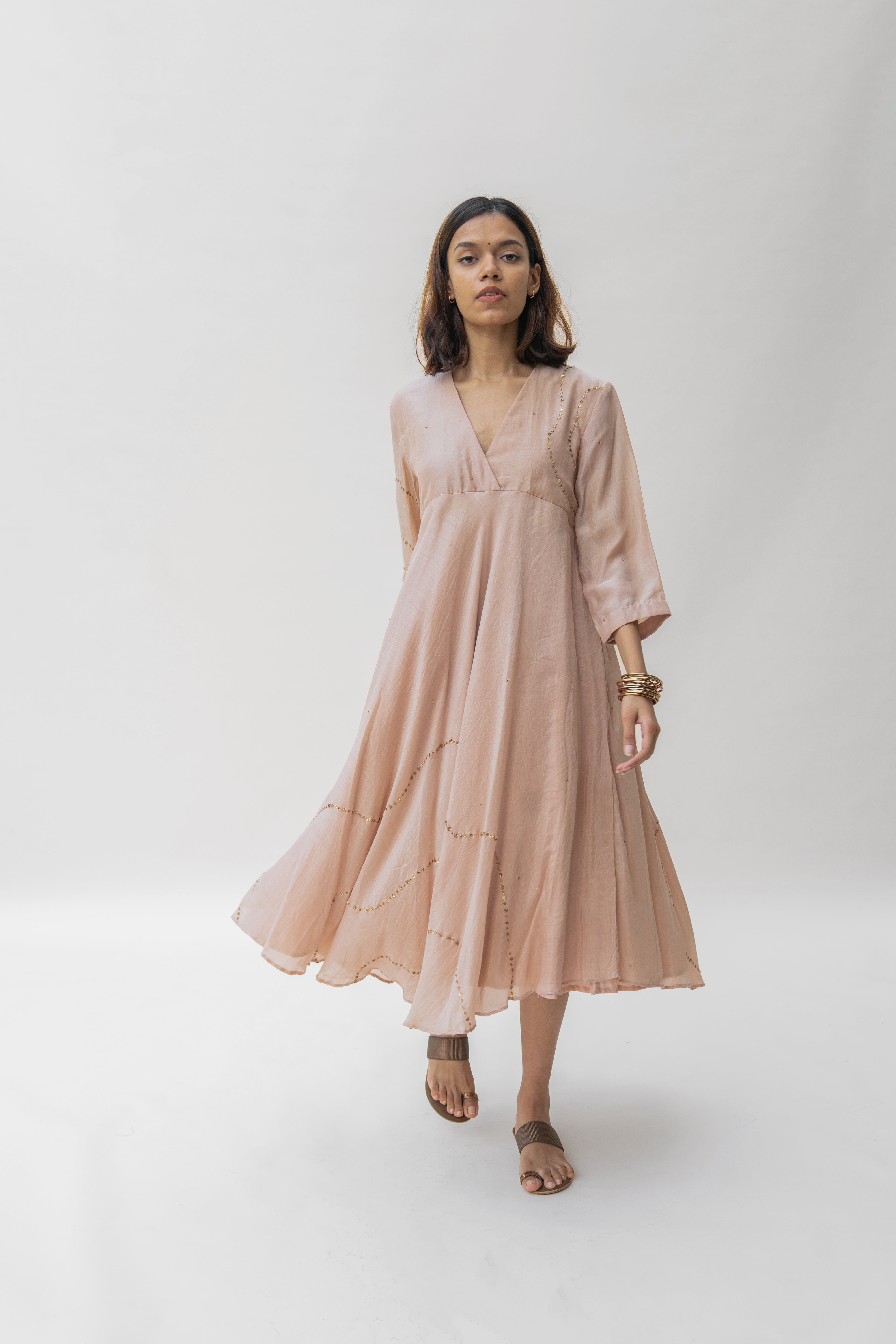 Baby Pink Maheem Dress