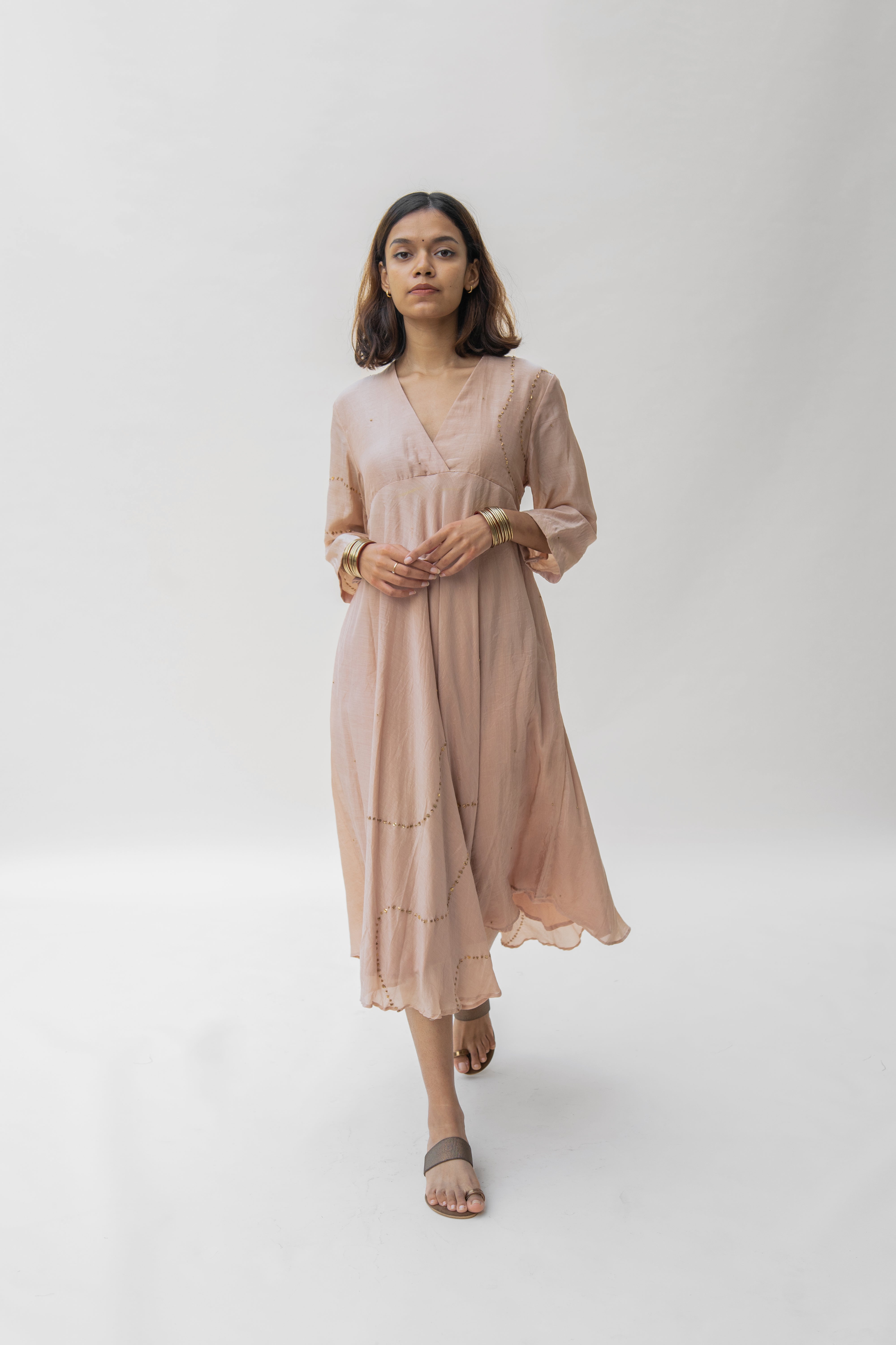 Baby Pink Maheem Dress