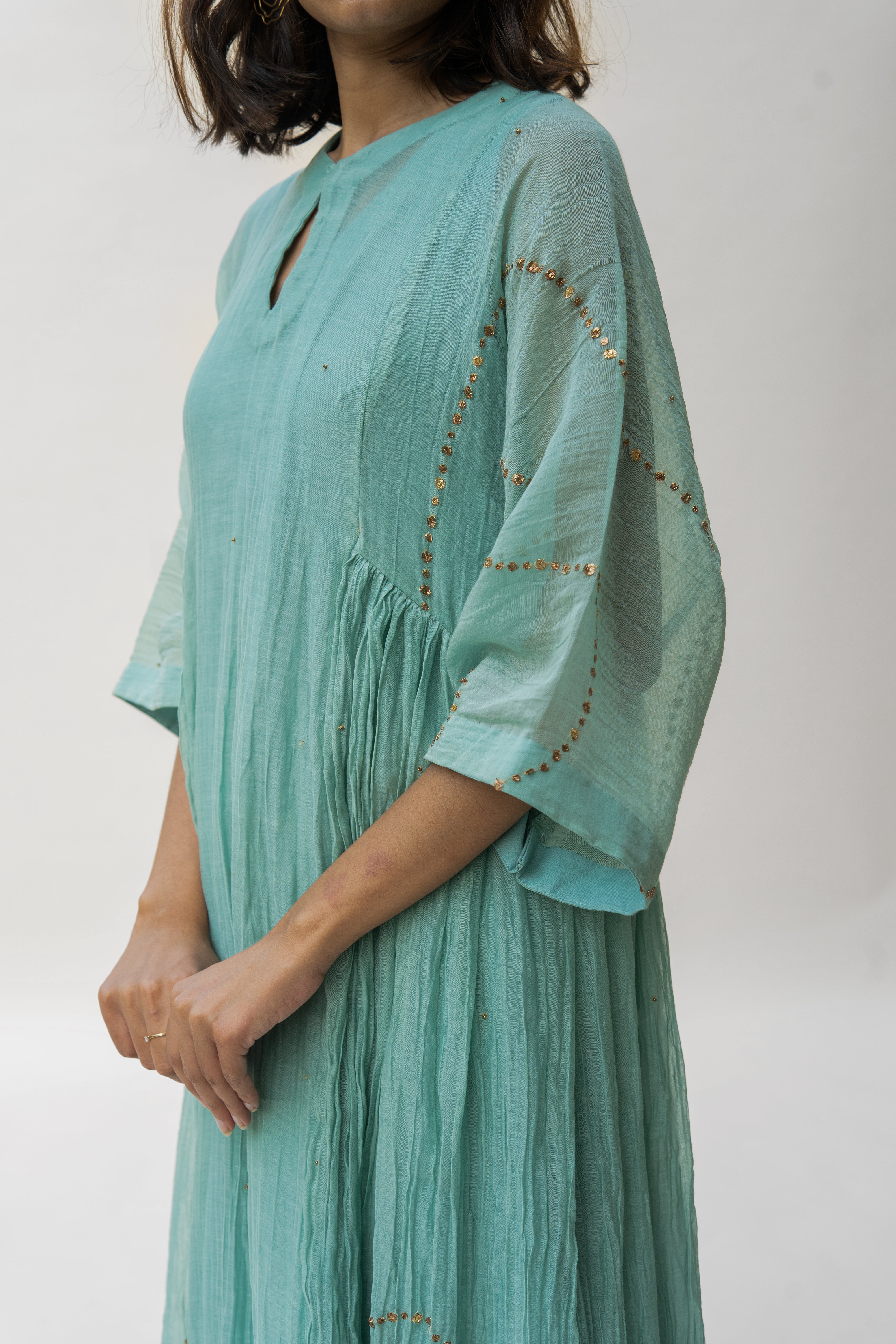 Sapphire Shabnam Kurta And Izaar (Set of 2)