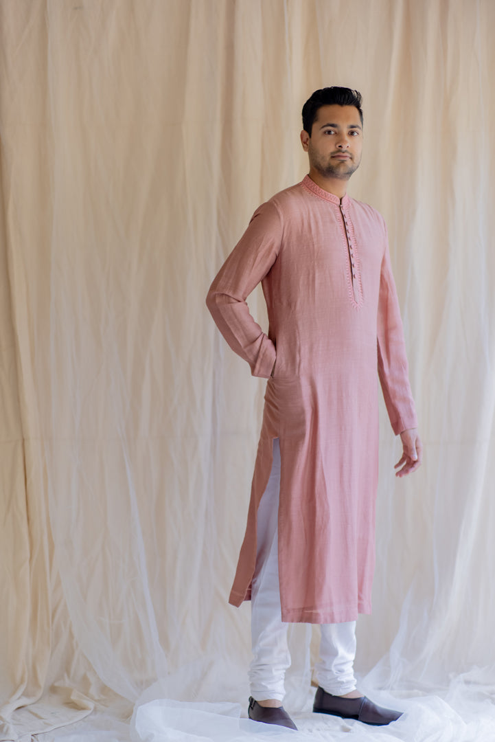 Blush Nawab Kurta