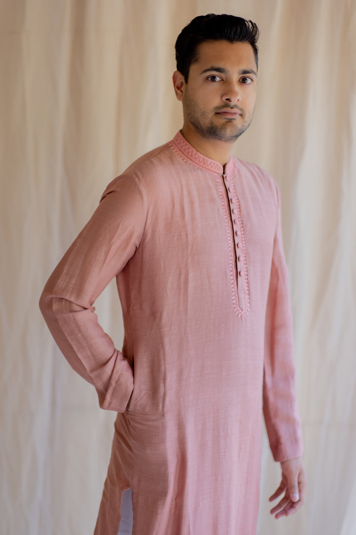 Blush Nawab Kurta