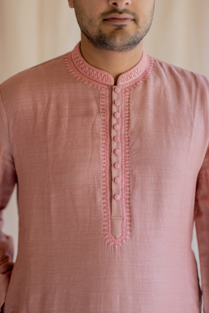 Blush Nawab Kurta