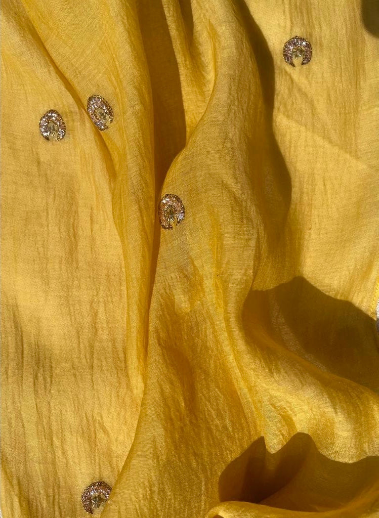 Mustard Chandni Scarf